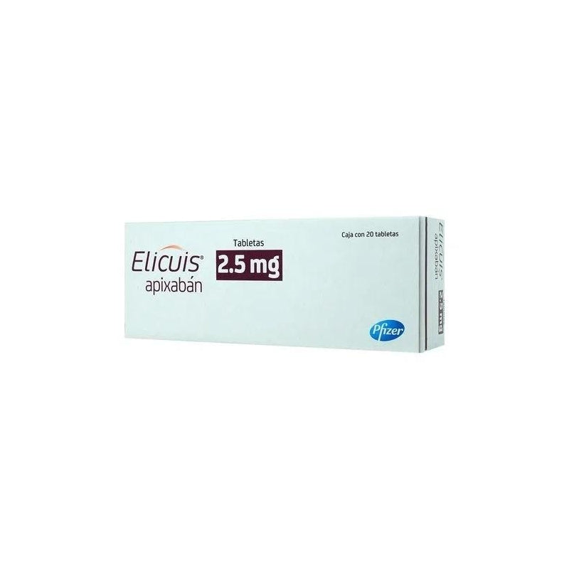 ELIQUIS (APIXABAN) 2.5MG 20 TABLETS