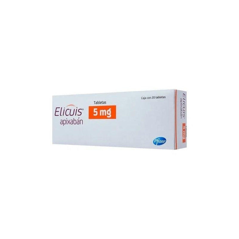 ELIQUIS (APIXABAN) 5MG 20 TABLETS