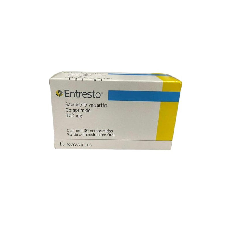 ENTRESTO (SACUBITRIL VALSARTAN) 100MG 30 TABLETS