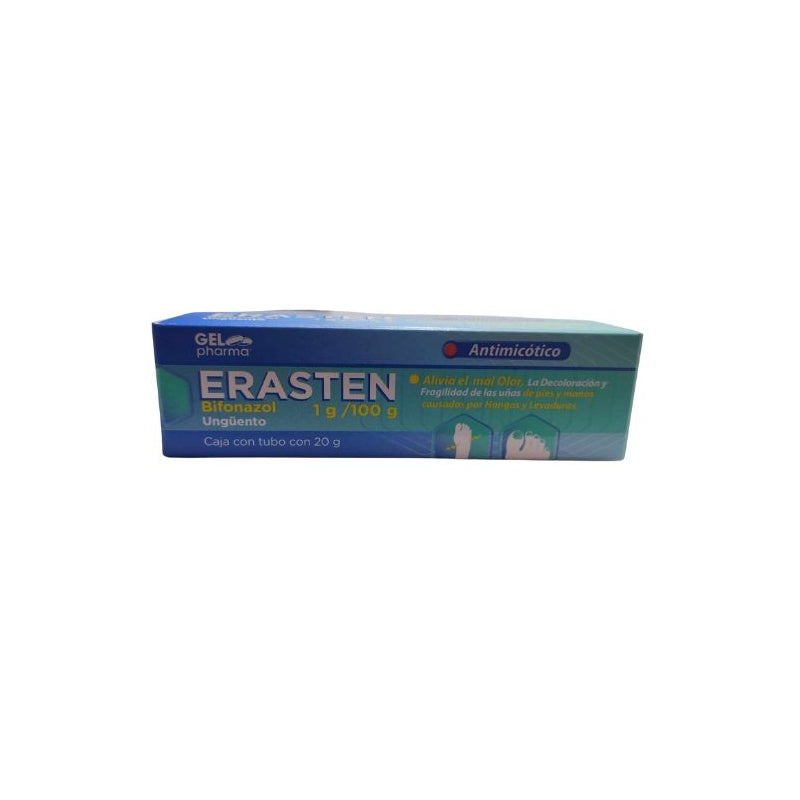 ERASTEN (BIFONAZOLE) 1G/100G BOX WITH TUBE WITH 20G
