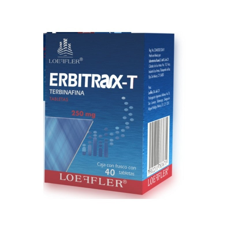 ERBITRAX-T (TERBINAFINE) 40 TABLETS 250MG
