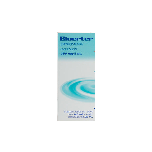 BIOERTER (ERYTHROMYCIN) 250MG/5ML ORAL SUSPENSION 20ML