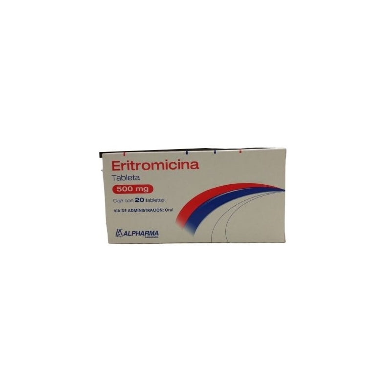 ERYTHROMYCIN (ERYTHROMYCIN) 500MG 20 TABLETS