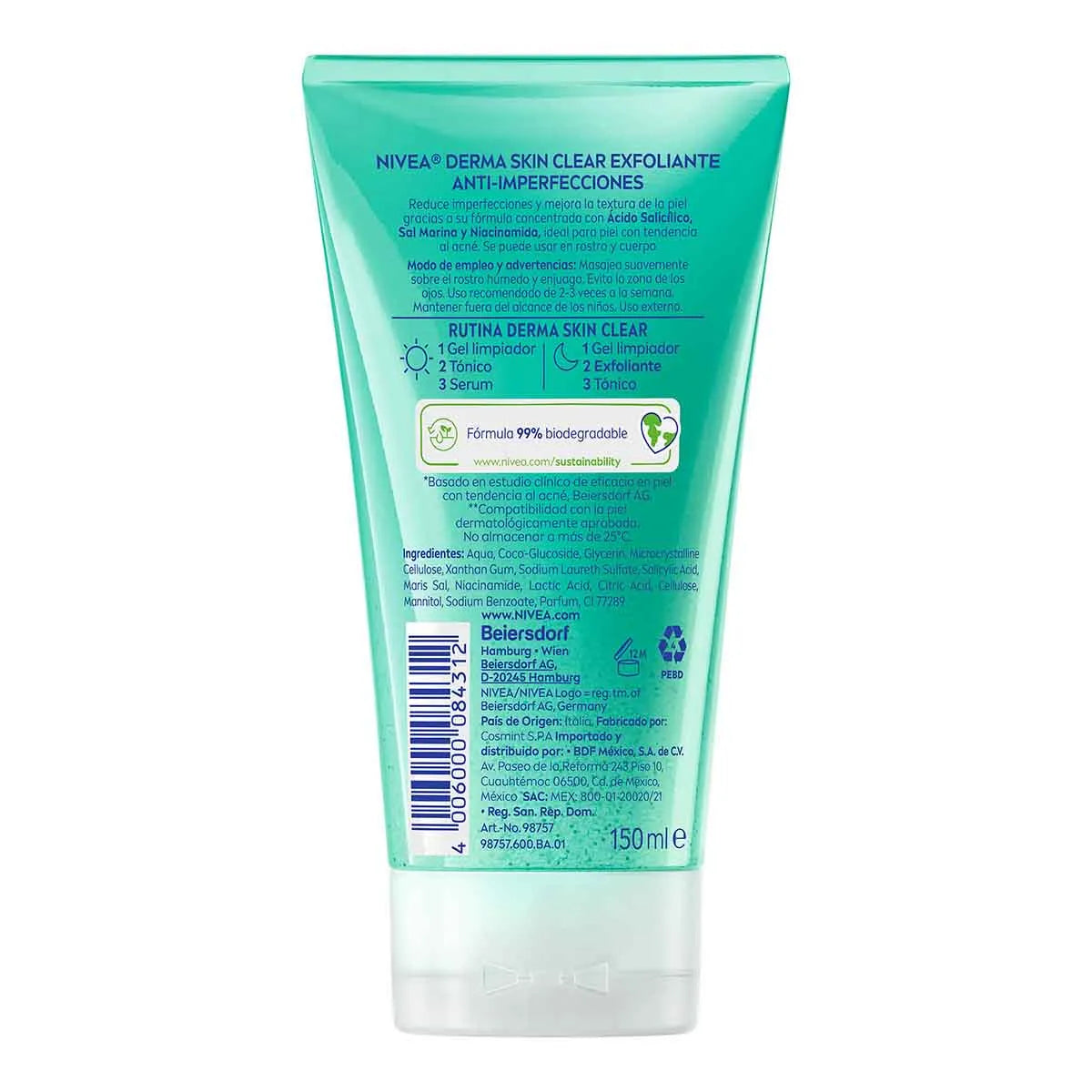 EXFOLIANTE NIVEA ANT-IMPER 150ML