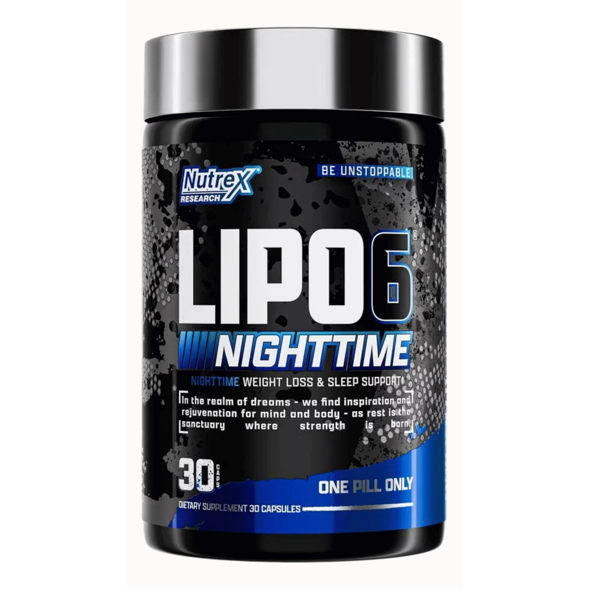 LIPO 6 BLACK NIGHTTIME 30 CAPSULAS