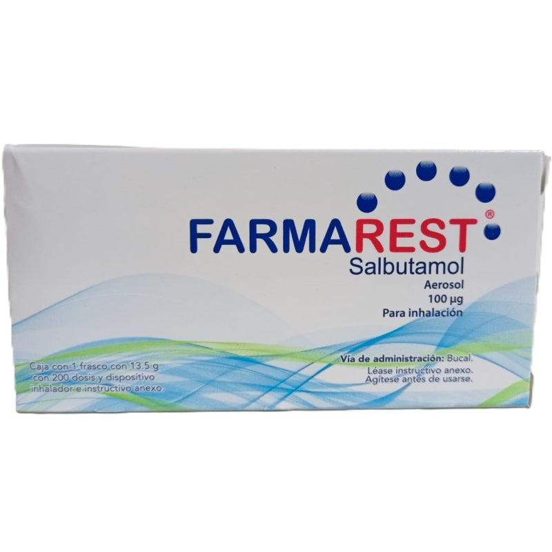 FARMAREST (SALBUTAMOL) AEROSOL 100MG 200 DOSES
