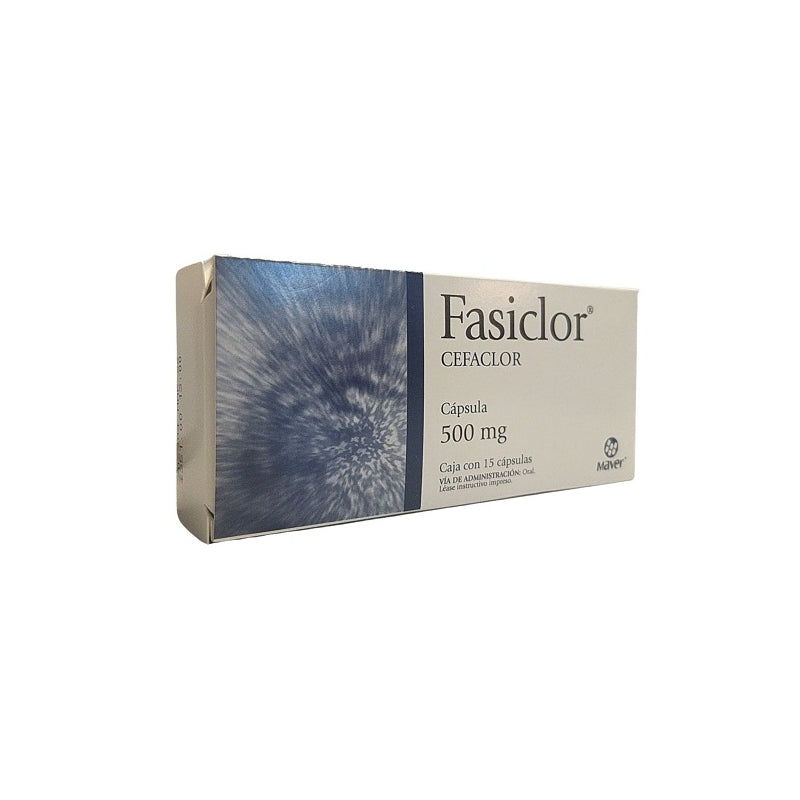 FASICLOR (CEFACLOR) 500MG W/15CAPS