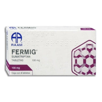 FERMIG (SUMATRIPTAN) 100MG 4TABLETS