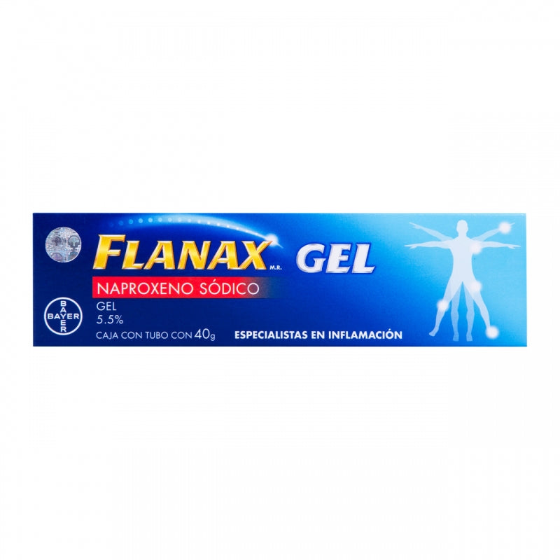 FLANAX GEL (naproxen sodium) 5.5% 40 g.