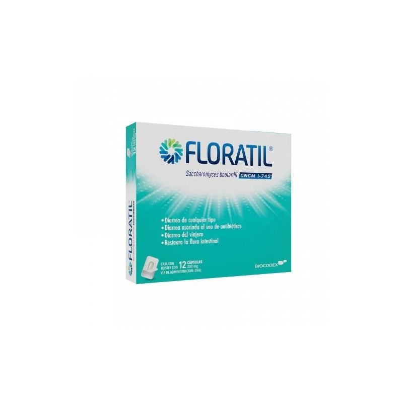 FLORATIL 12 CAPSULES 200MG
