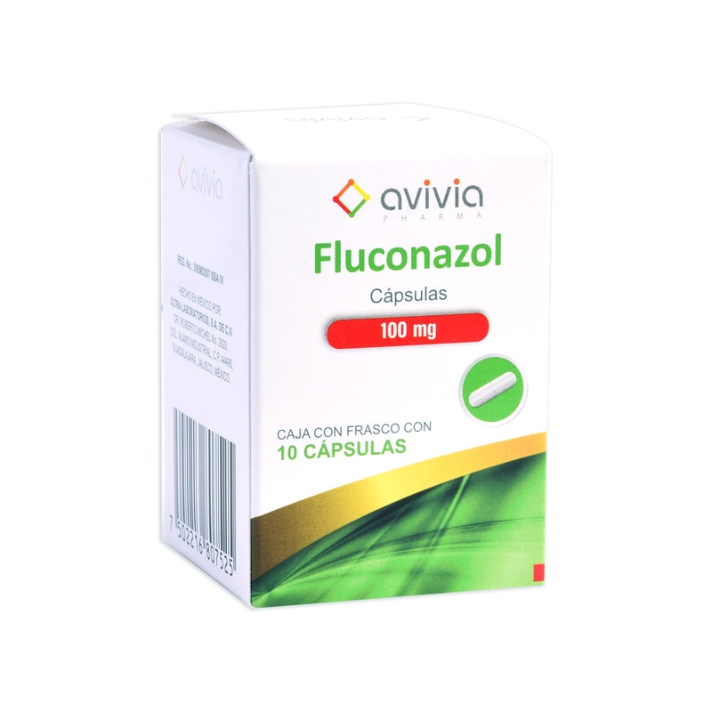 FLUCONAZOLE (DIFLUCAN) 100MG 10 CAPSULES (AVIVIA)