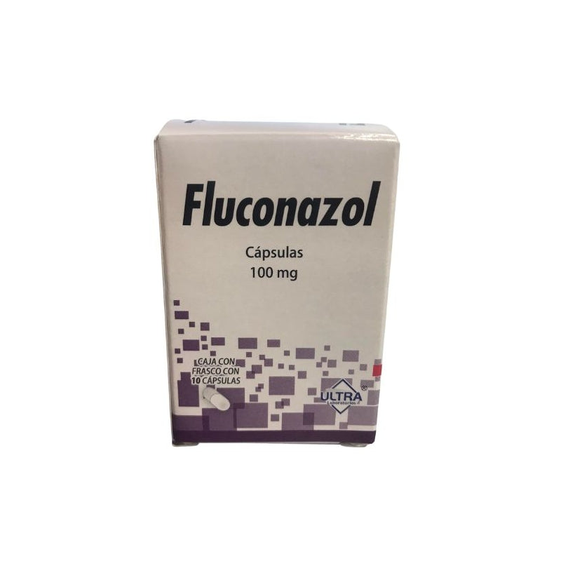 FLUCONAZOLE (ULTRA) 10 CAPSULES 100MG