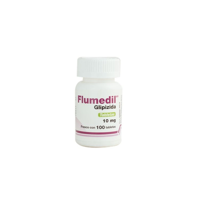FLUMEDIL 10MG 100 TABLETS (GLIPIZIDE)