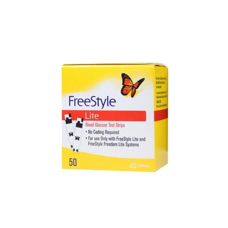 FREESTYLE LITE 50 GLUCOSE TEST STRIPS