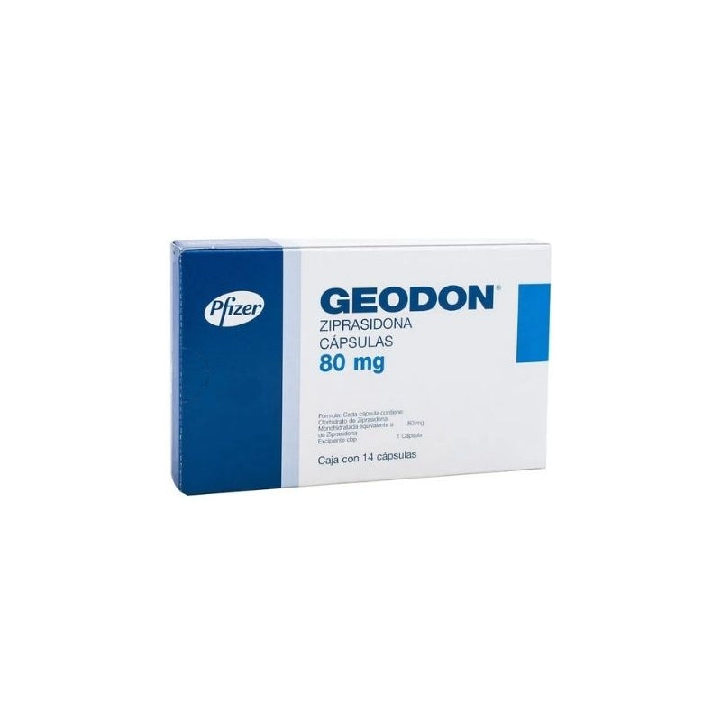 GEODON 80MG 14 CAPSULES