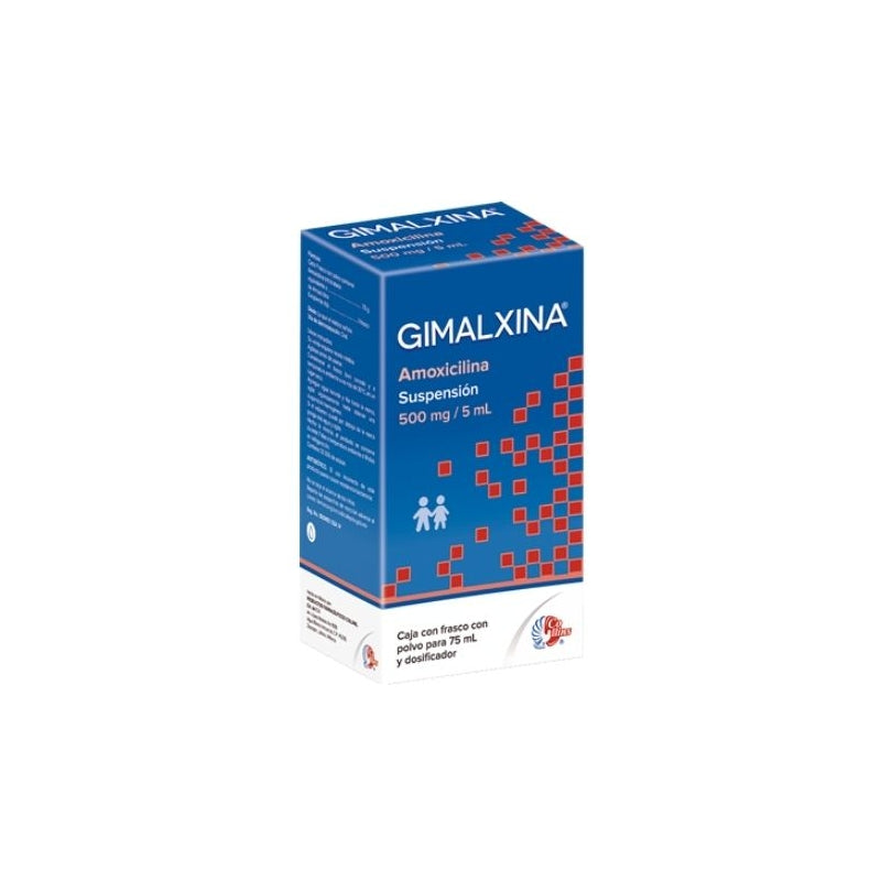 GIMALXINA (AMOXICILLIN) SUSP 500 MG 75 ML
