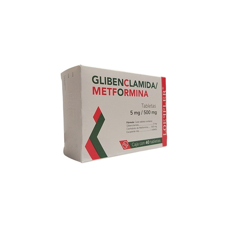 GLIBENCLAMIDE/METFORMIN (GLIBENCLAMIDE/METFORMIN) 5MG/500MG 40 TABLETS