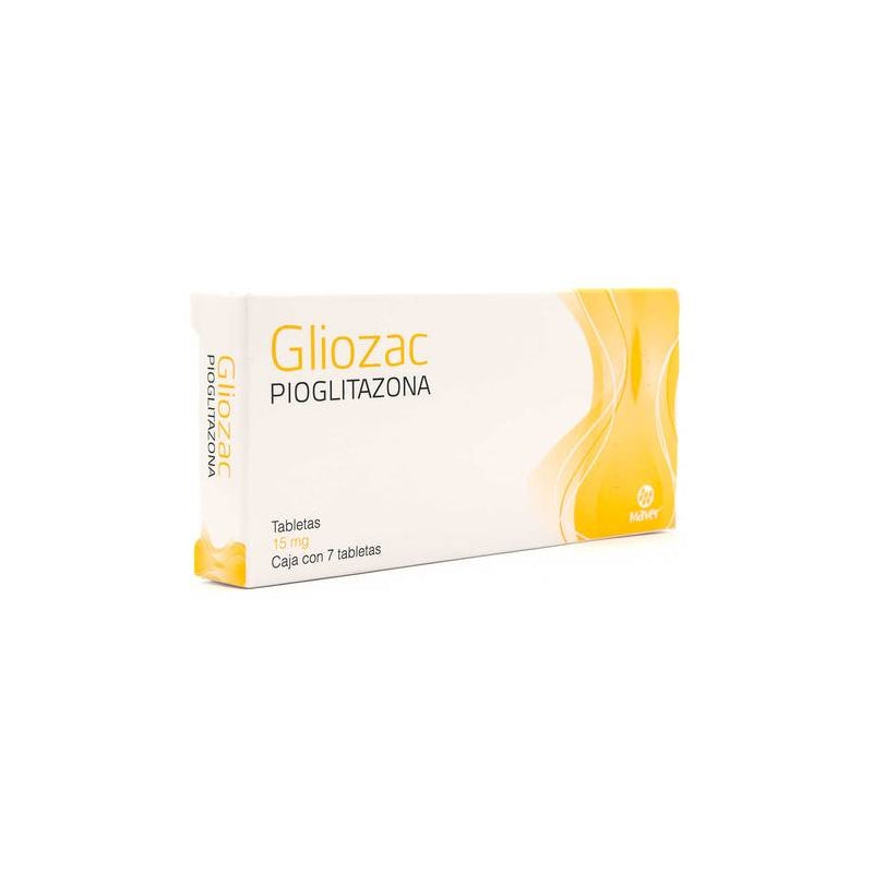 GLIOZAC (PIOGLITAZONE) 15MG 7TABLETS