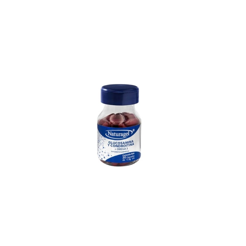 GLUCOSAMINE AND CHONDROITIN+OMEGA 3+TURMERIC 1.3G 30 CAP