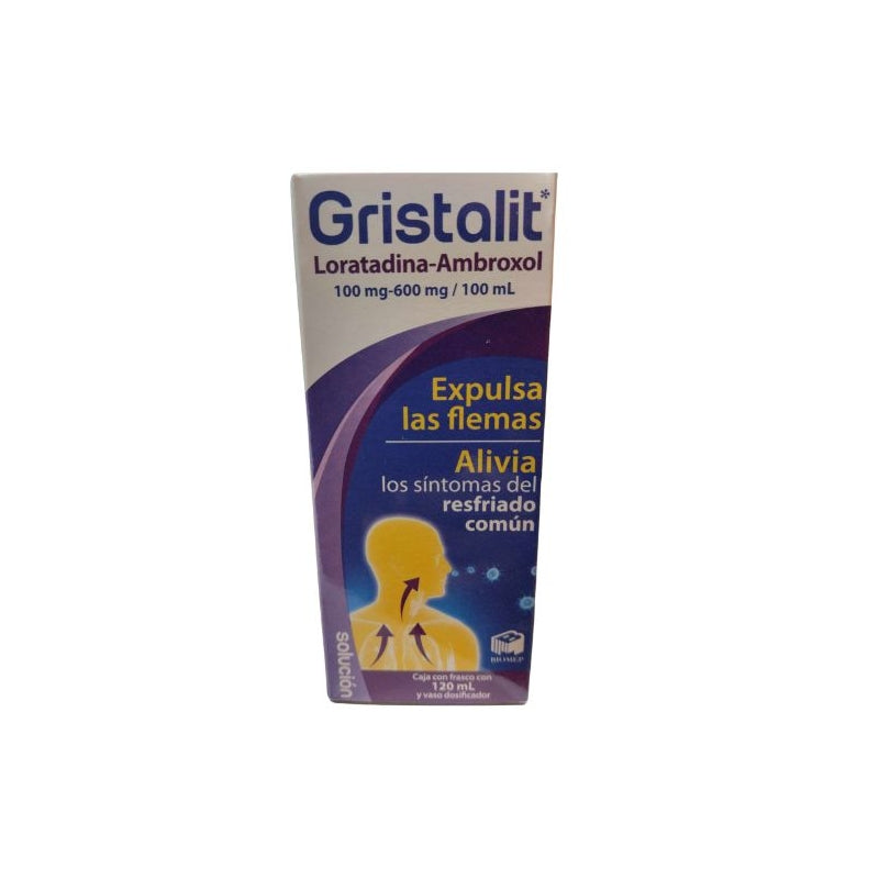 GRISTALIT SOLUTION (LORATADINE-AMBROXOL) 120ML