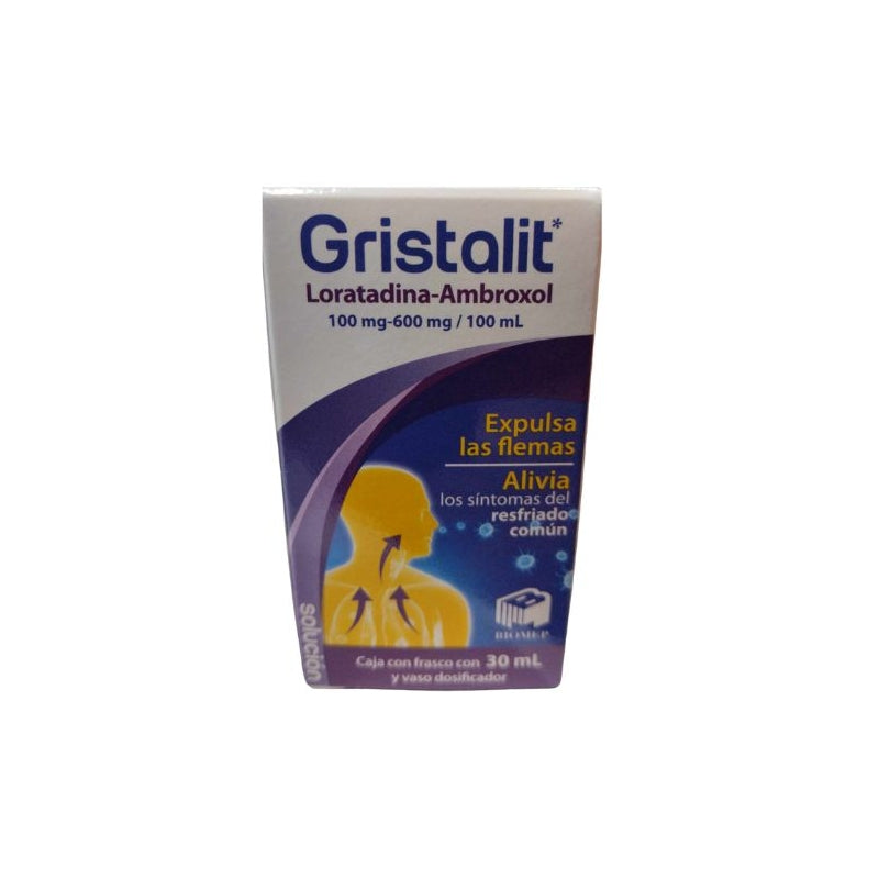 GRISTALIT SOLUTION (LORATADINE-AMBROXOL) 30 mL