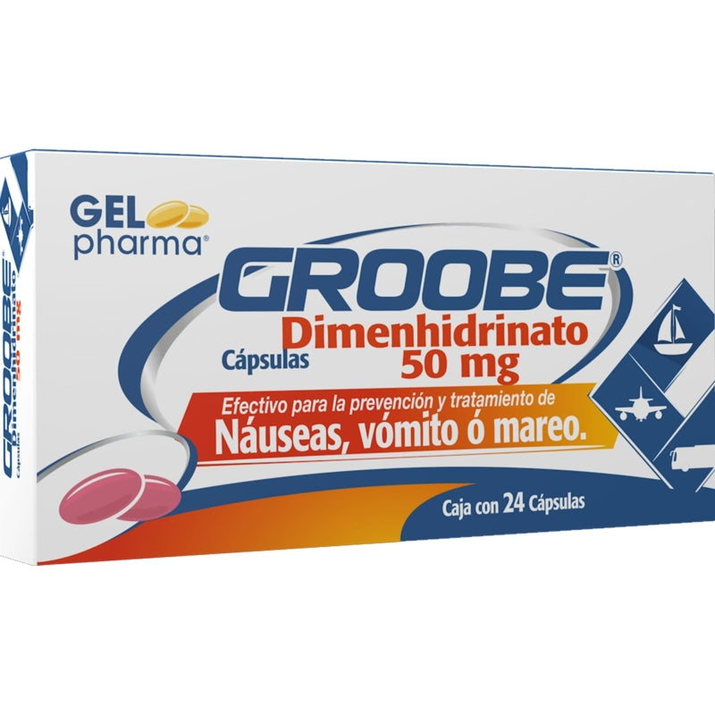 GROOBE 50MG (GelPharma) WITH 24 CAPSULES