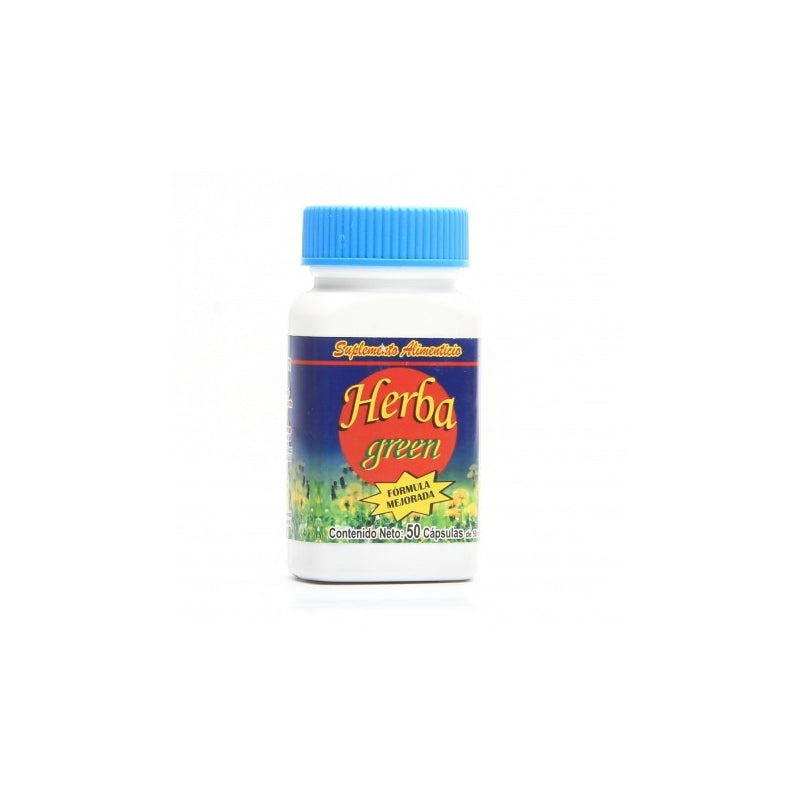 HERBA GREEN 500MG 50 CAPSULAS