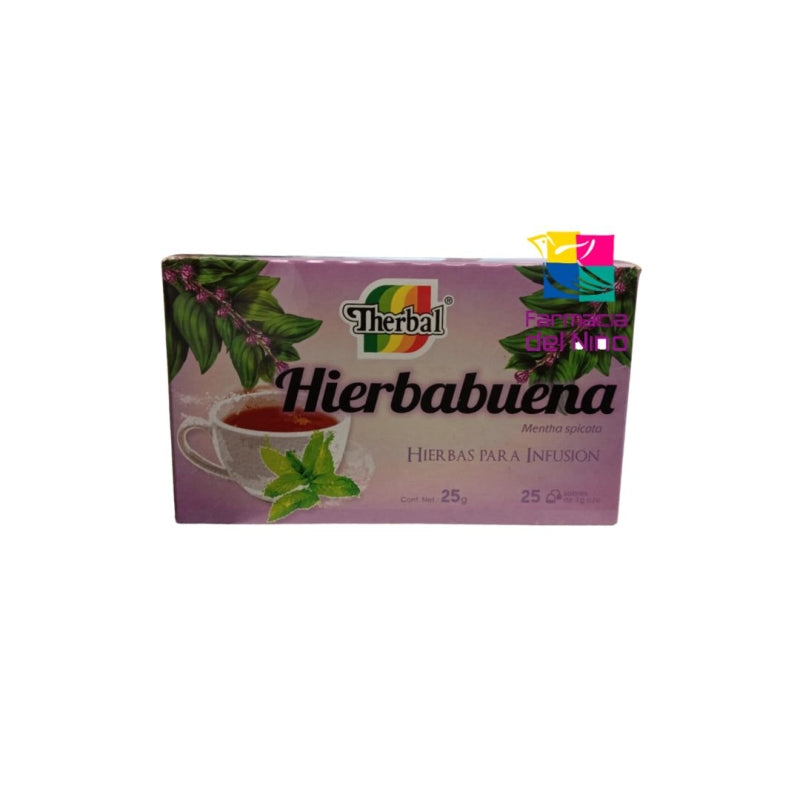 SPEARMINT 25G W/25 SACHETS