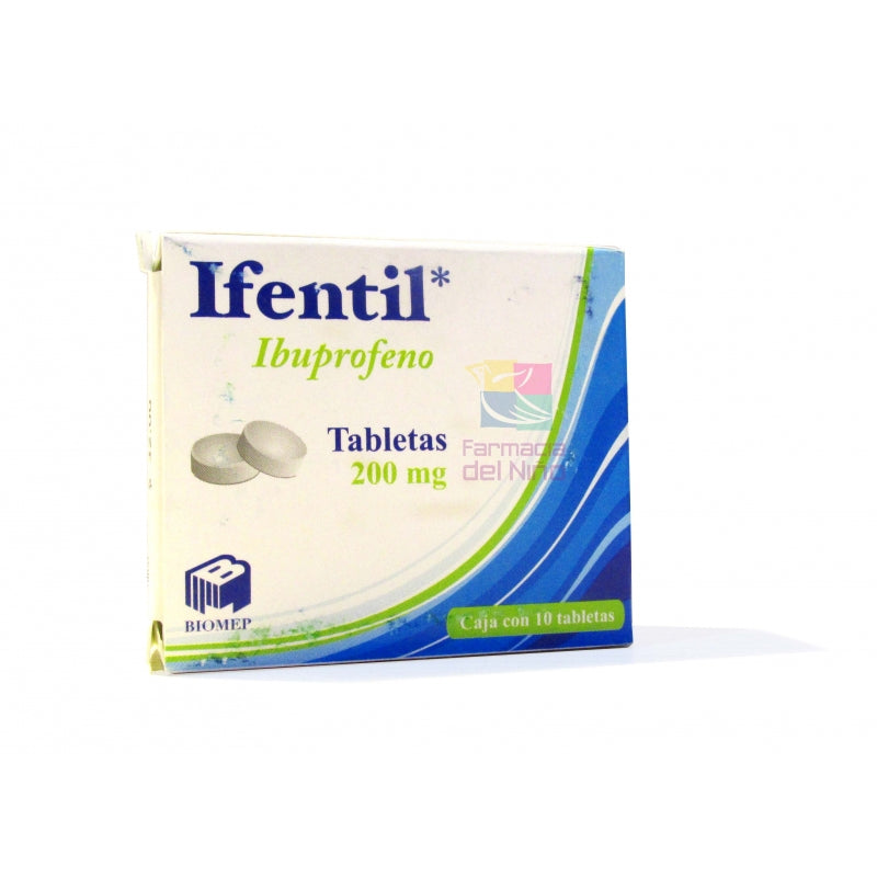 IFENTIL (IBUPROFEN) 10 TABLETS 200MG