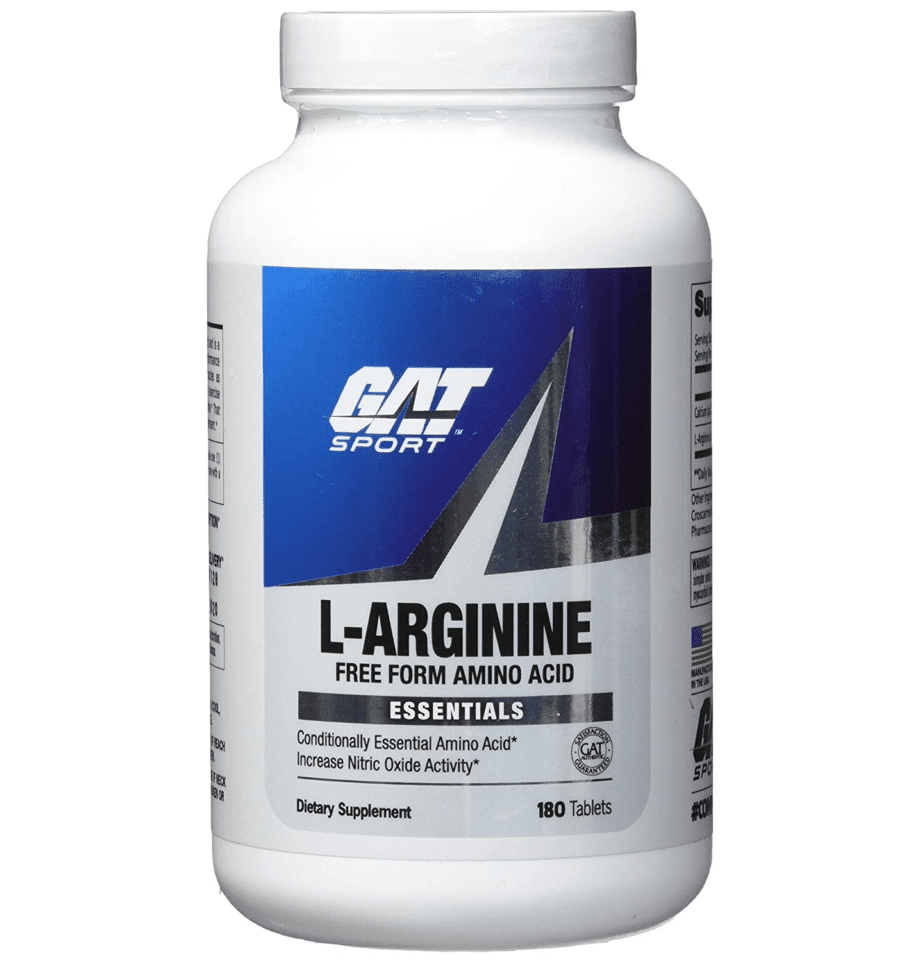 GAT L-ARGININE 180 TABLETAS