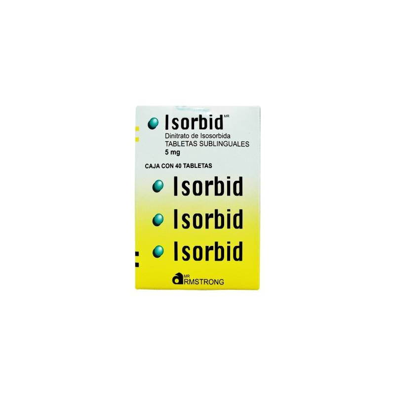 ISORDIL SUBLINGUAL (ISOSORBIDE DINITRATE) 40 TABS 5MG