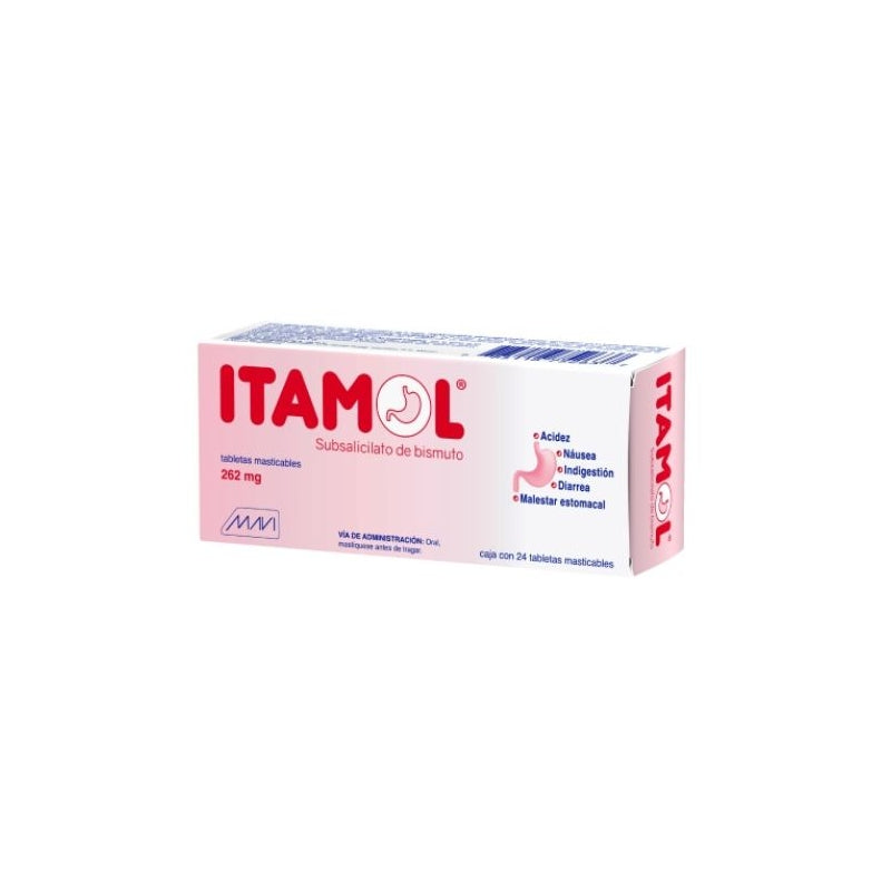 ITAMOL CHEWABLE TABLETS, 24 COUNT