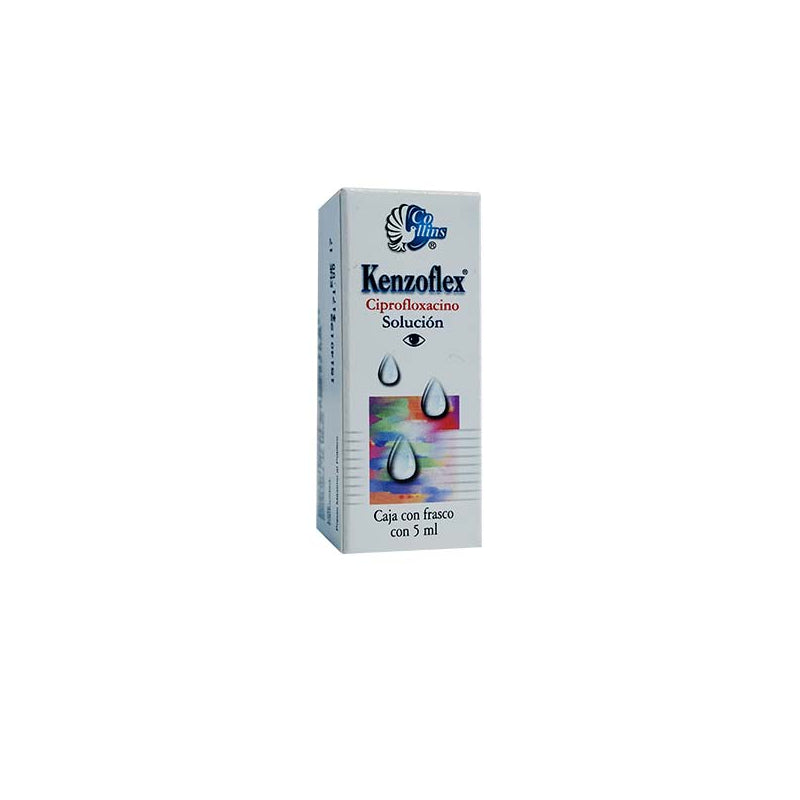 KENZOFLEX (CIPROFLOXACIN) OPHTHALMIC SOLUTION 5ML