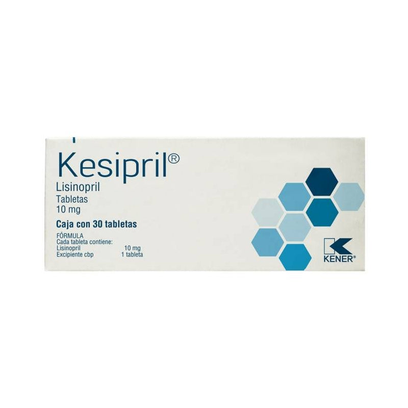 KESIPRIL (LISINOPRIL) 10MG 30 TABLETS