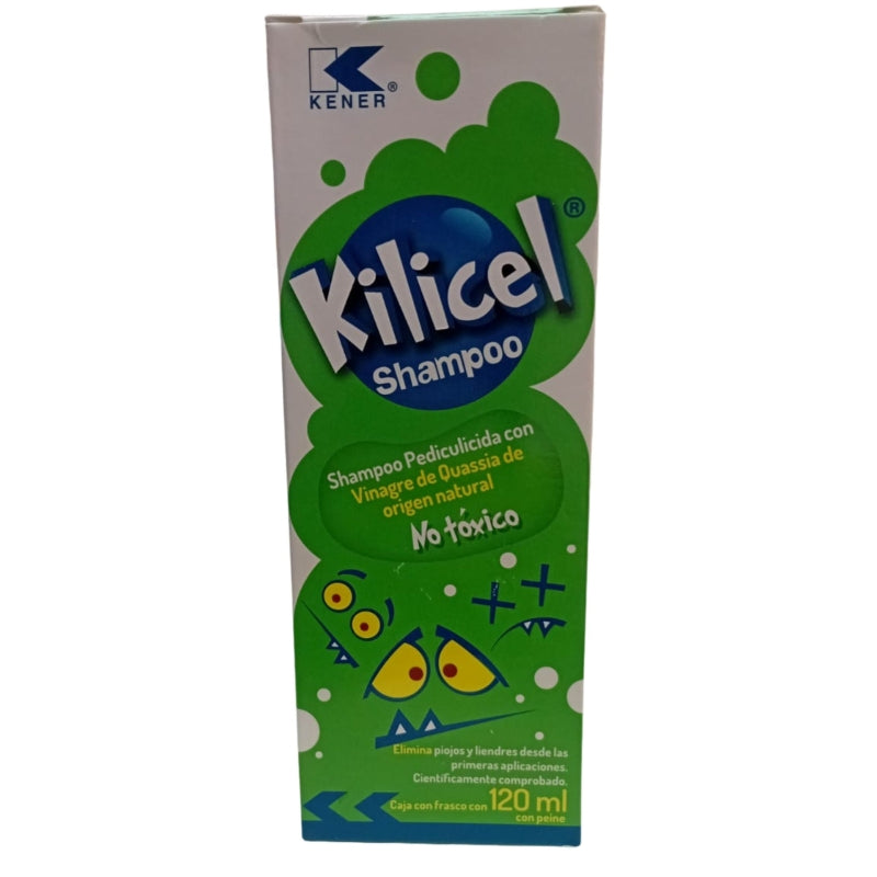 KILICEL (eliminates Lice, Nits) SHAMPOO 120ml