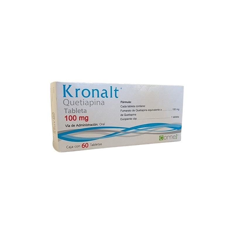 KRONALT (QUETIAPINE) 100 MG 60 TABLETS