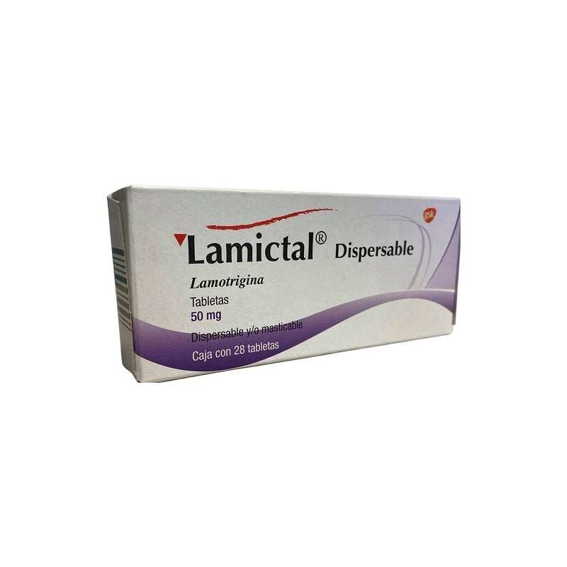 LAMICTAL (LAMOTRIGINE) 50 MG 28 TABLETS
