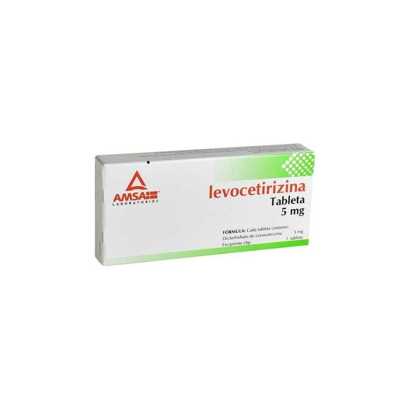 LEVOCETIRIZINE (LEVOCETIRIZINE DIHYDROCHLORIDE) 5MG 10 TABLETS