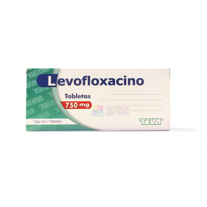 LEVOFLOXACIN (Teva) 7 TABLETS 750 MG