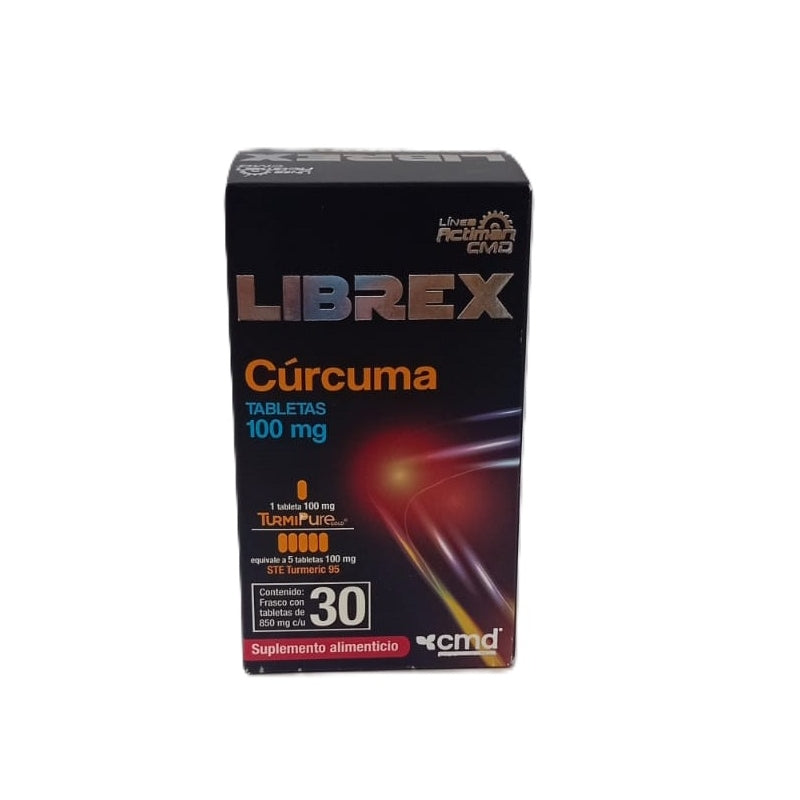 LIBREX (TURMERIC) 100MG 30 TABLETS