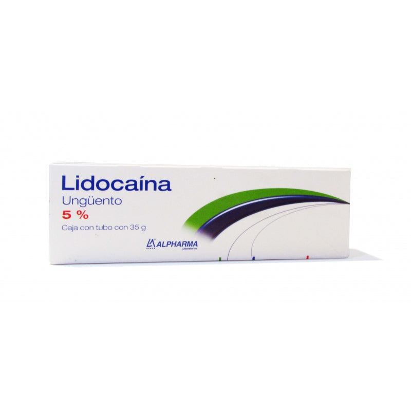 LIDOCAINE OINTMENT TUBE W/35 G