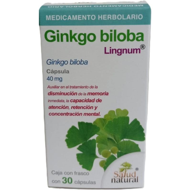 LINGNUM (GINKGO BILOBA) 40MG WITH 30 CAPSULES