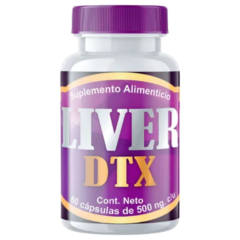 LIVER DTX 500MG 60 CAPSULES