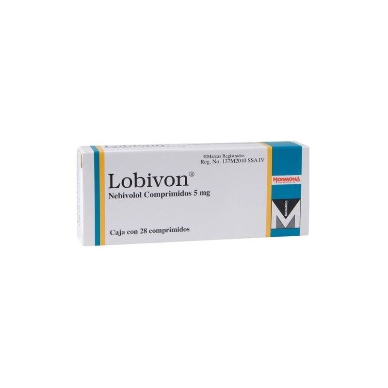 LOBIVON (NEBIVOLOL) 5MG 28 TABLETS