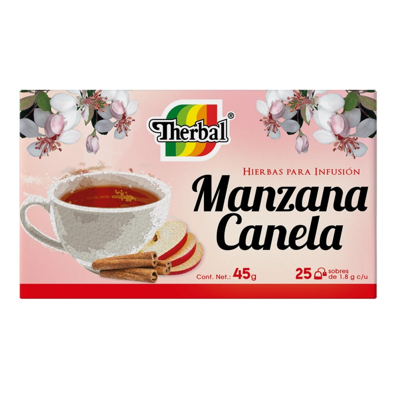 MANZANA CANELA (THERBAL) HIERBAS PARA INFUSION 25 SOBRES