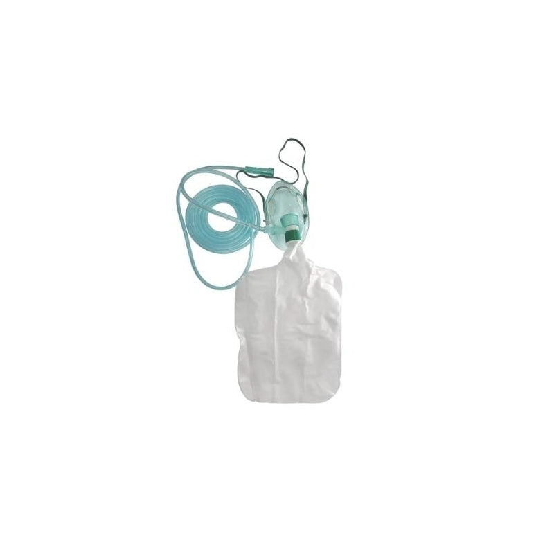 OXYGEN MASK WITH NON-REBREATHER DEVICE 1 PIECE