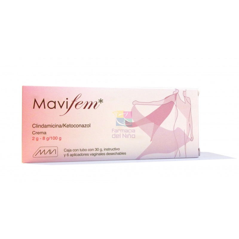 MAVIFEM (Clindamycin/Ketoconazole) 2g/8g vaginal cream 30g