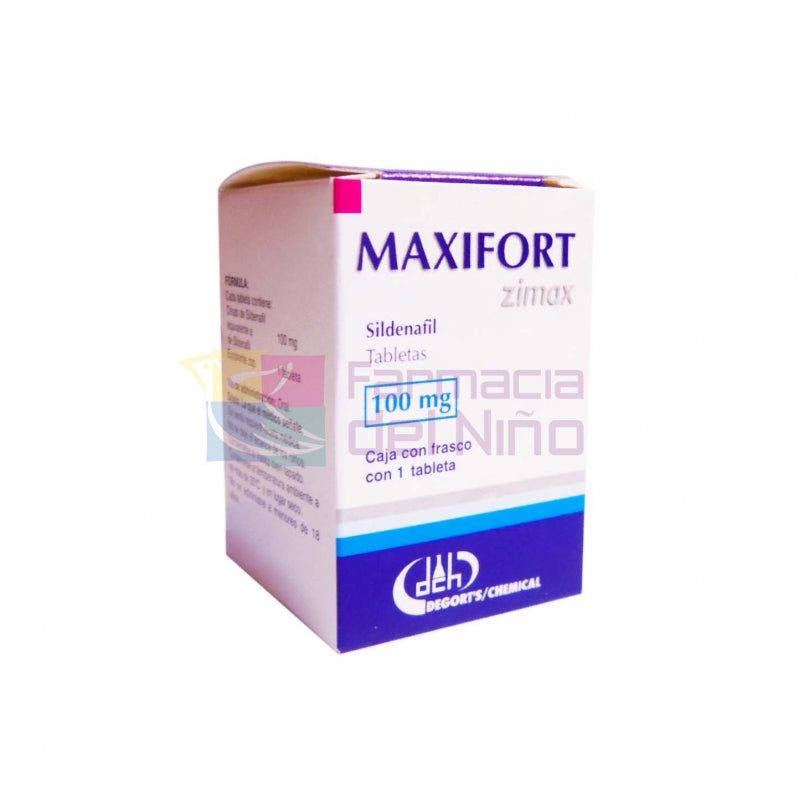 MAXIFORT ZIMAX (SILDENAFIL) 100MG 1 TABLET