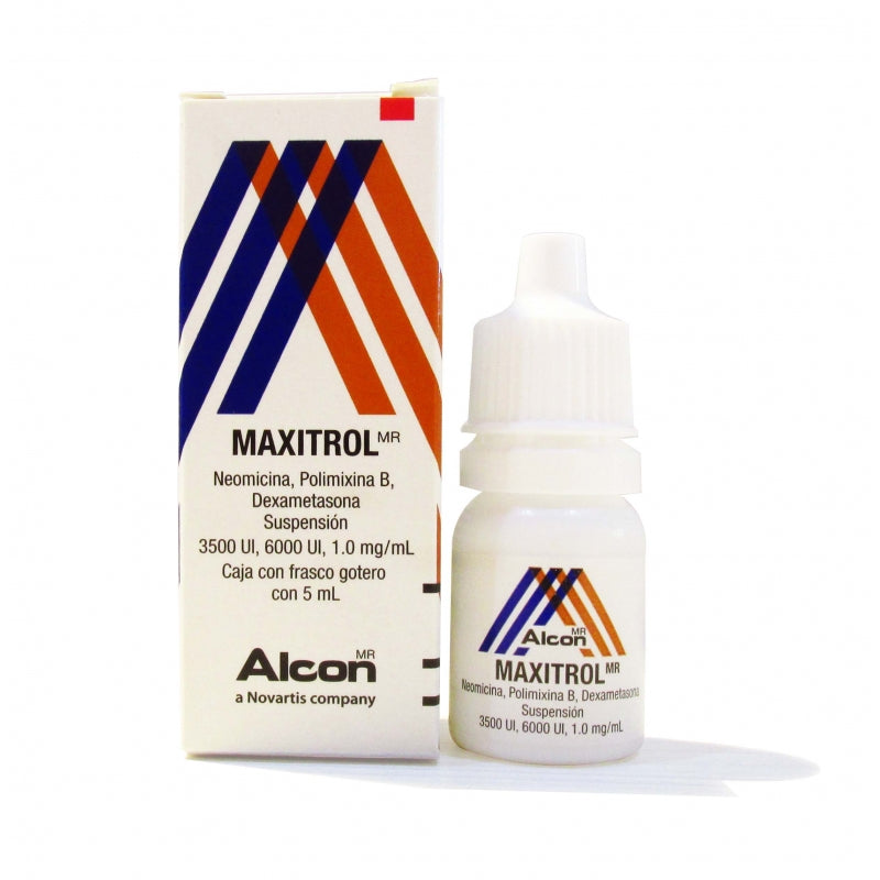 MAXITROL (NEOMYCIN /POLYMYXIN / DEXAMETHASONE) SUSP 5ML