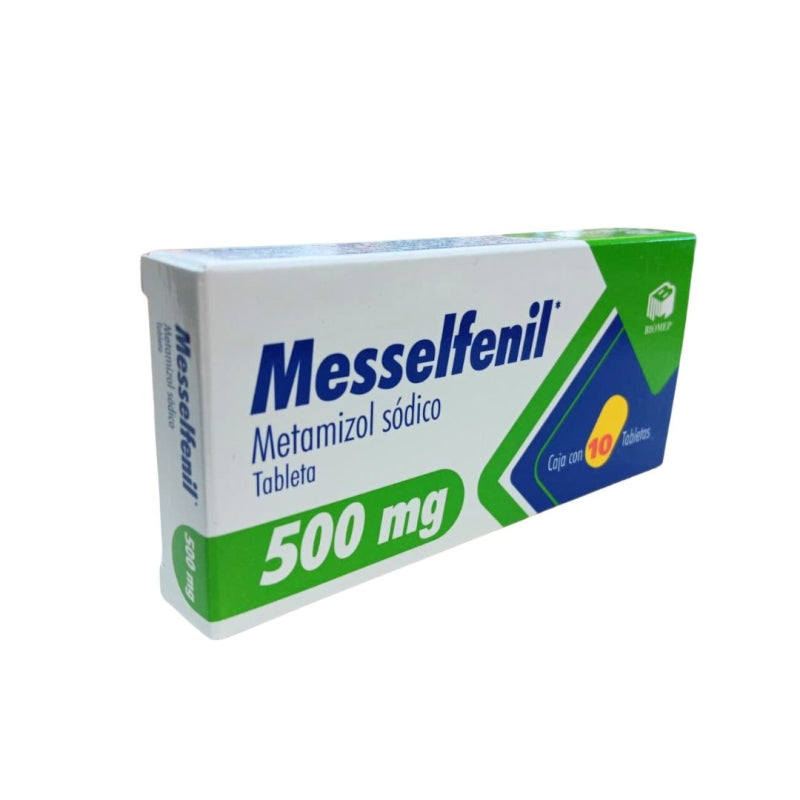 MESSELFENIL (METAMIZOLE SODIUM) 500 MG C / 10 TABLETS